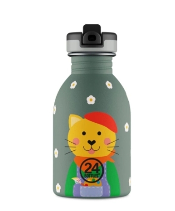 Drikkeflaske 250ml, Smart Cat 24Bottles