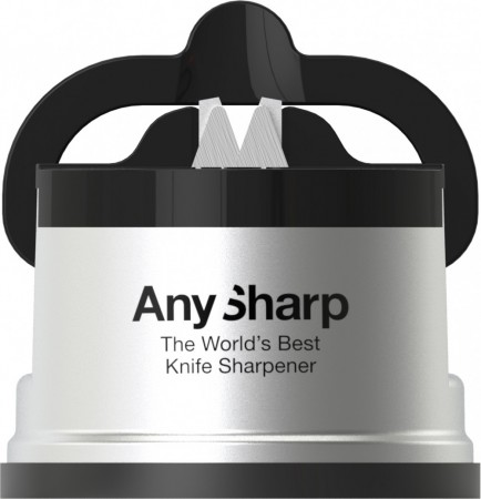 Knivsliper AnySharp plastikk sølv