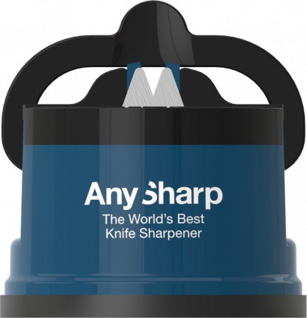 Knivsliper AnySharp plastikk blå