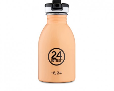 Drikkeflaske 250 ml, Kids Peachy Orange 24Bottles
