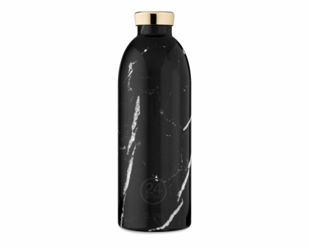 Termoflaske 850 ml, Black Marble 24Bottles