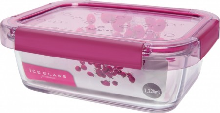 Oppbevaringsboks i glass med lokk 1,220ml